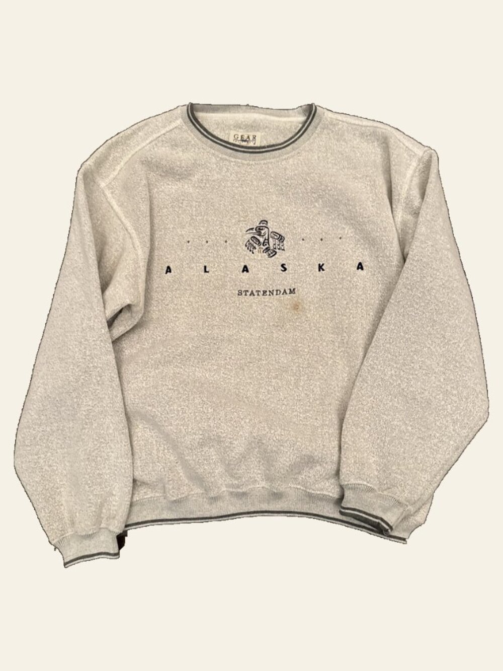 GEAR for Sports Grey Alaska Statendam Crewneck Sweater L
